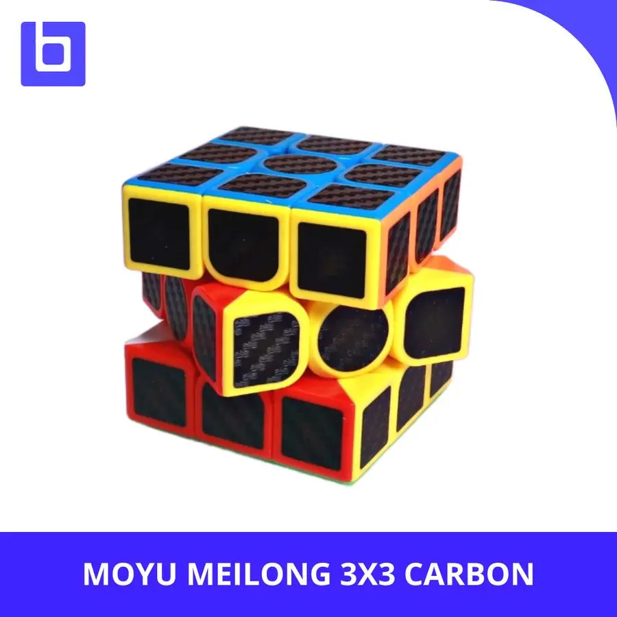 Cube 3x3 Moyu MF Meilong 3x3 Carbon Original