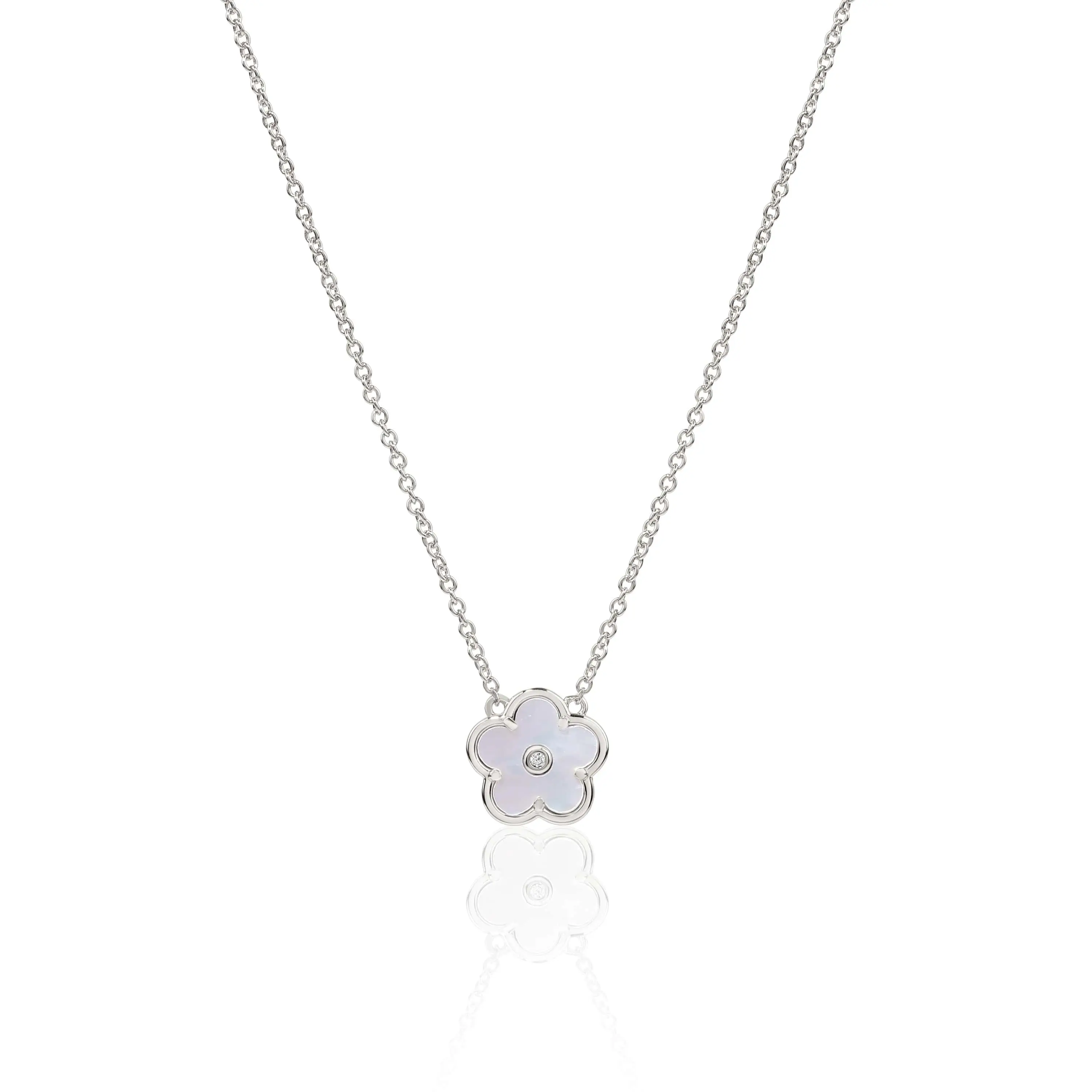 (Silver) Gabrielle Blossom Necklace
