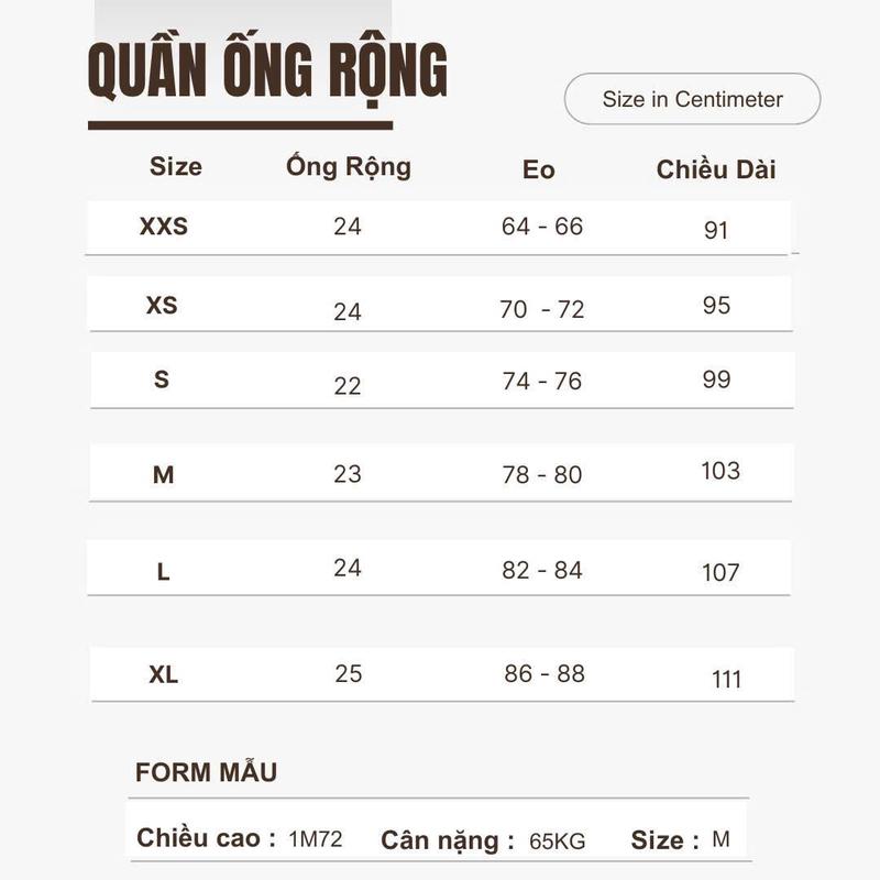 Product Introduction of QUẦN KAKI JEANS ỐNG RỘNG MÀU KEM MÃ 211 0