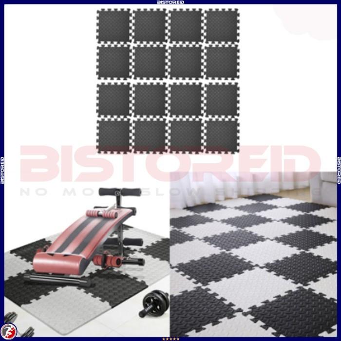 Jual BSID Rubber Interlock Rubber Puzzle Rubber Flooring Gym & Fitness ...