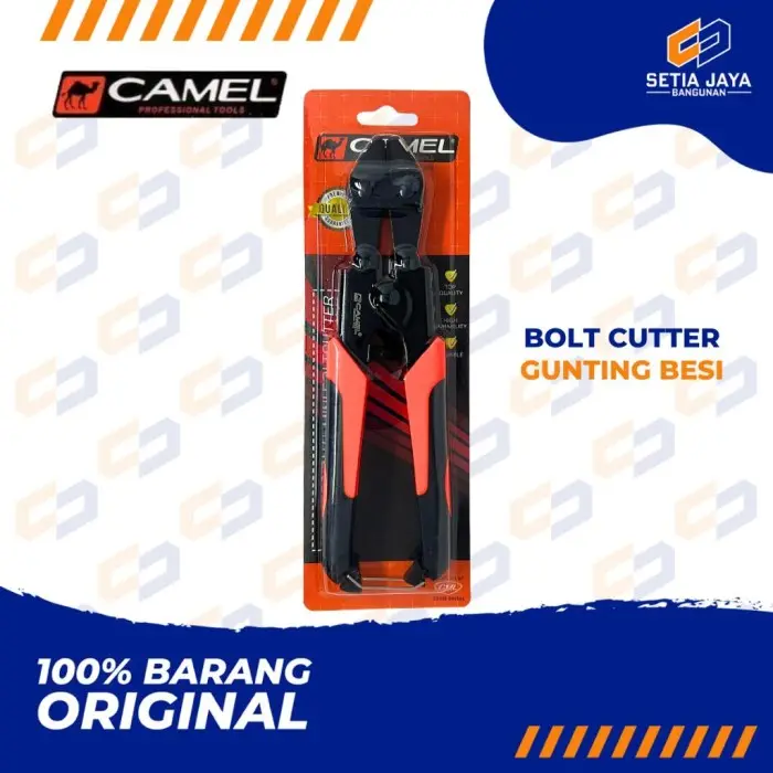 Gunting / Tang Kawat / Besi / Baja / Rantai Camel Bolt Cutter 9 Inch