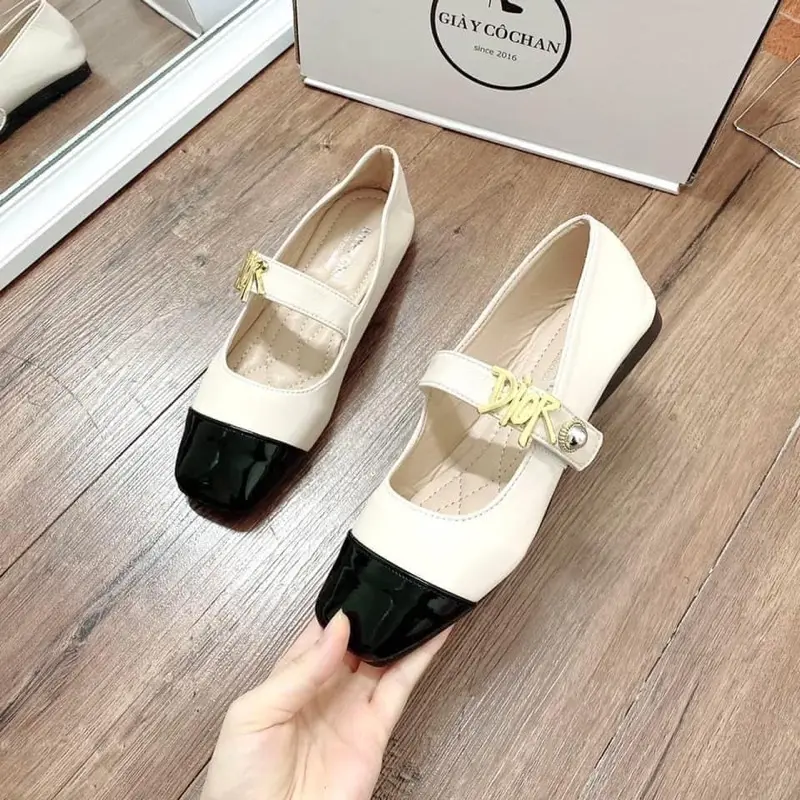 Giày bệt nữ quai ngang cao cấp ( phom rộng 1.5 ) 3