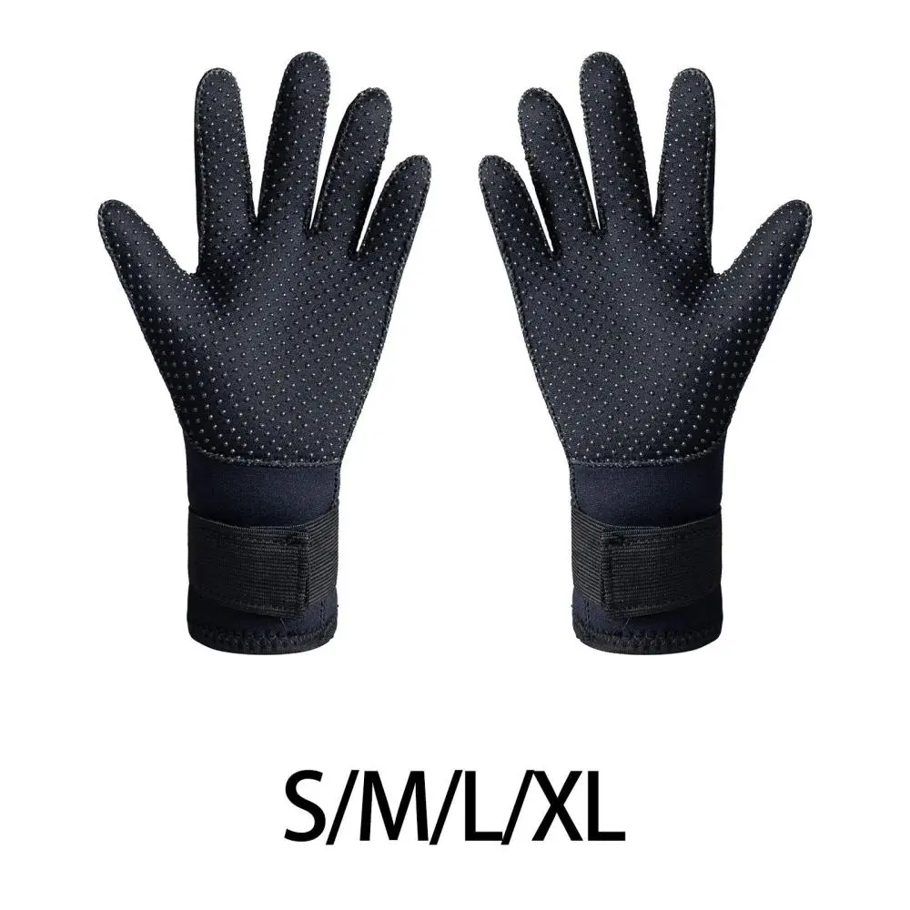 Găng tay cao su tổng hợp, 3mm, găng tay đồ bơi, chống mài mòn, thích hợp để chèo thuyền và lặn biển