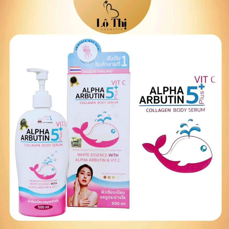 [TẶNG 2V KÍCH NGẪU NHIÊN] Sữa dưỡng thể ALPHA ARBUTIN 5PLUS+ VITC - PRINCESS BKK SKIN 500ml - Lô Thị Làm Đẹp Da Dưỡng Da Body Nữ