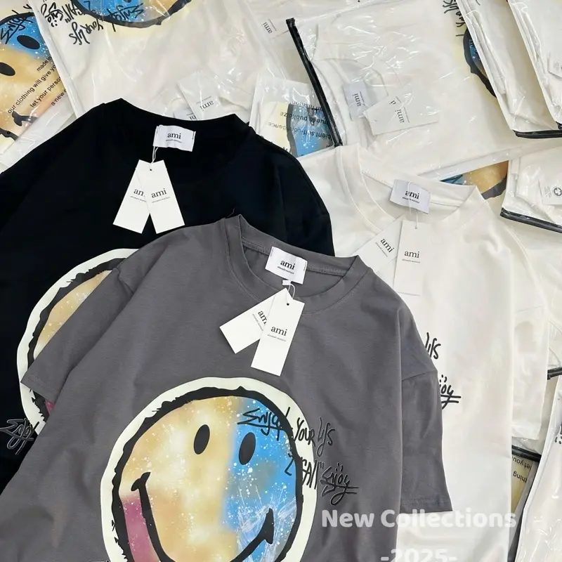 Áo phông cotton phom thụng giấu quần 2