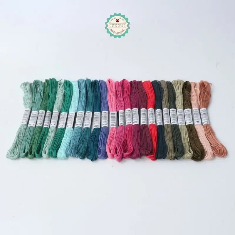 KATALOG - Benang Sulam Airo Satuan / Embroidery Thread - Part 5 0