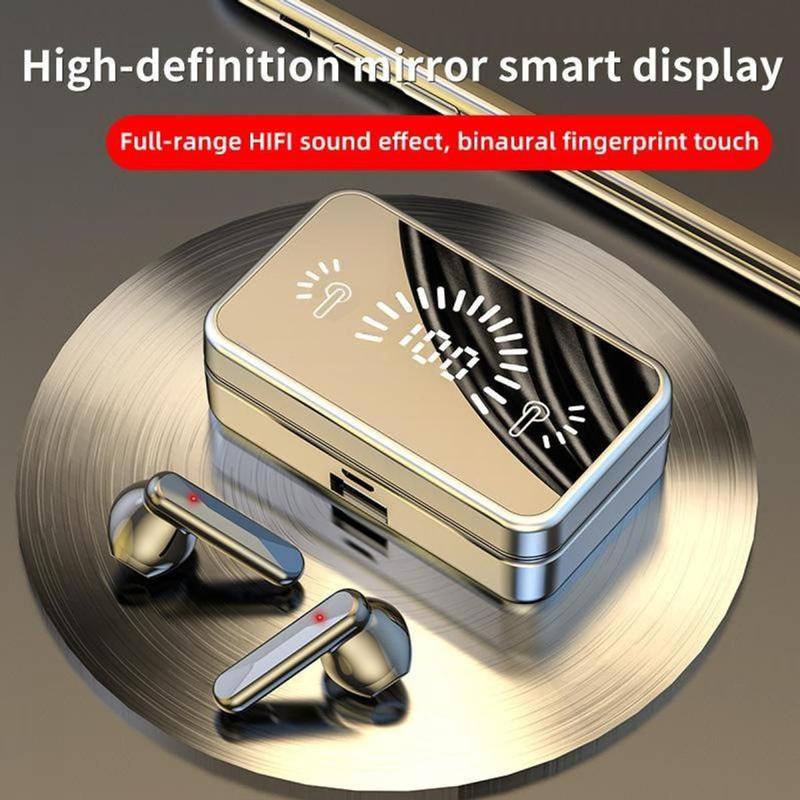 Tai nghe Bluetooth S20 TWS mới, màn hình LED gương, điều khiển cảm ứng, đa chức năng với sạc Cầm Tay và Giá Chân Đế 0