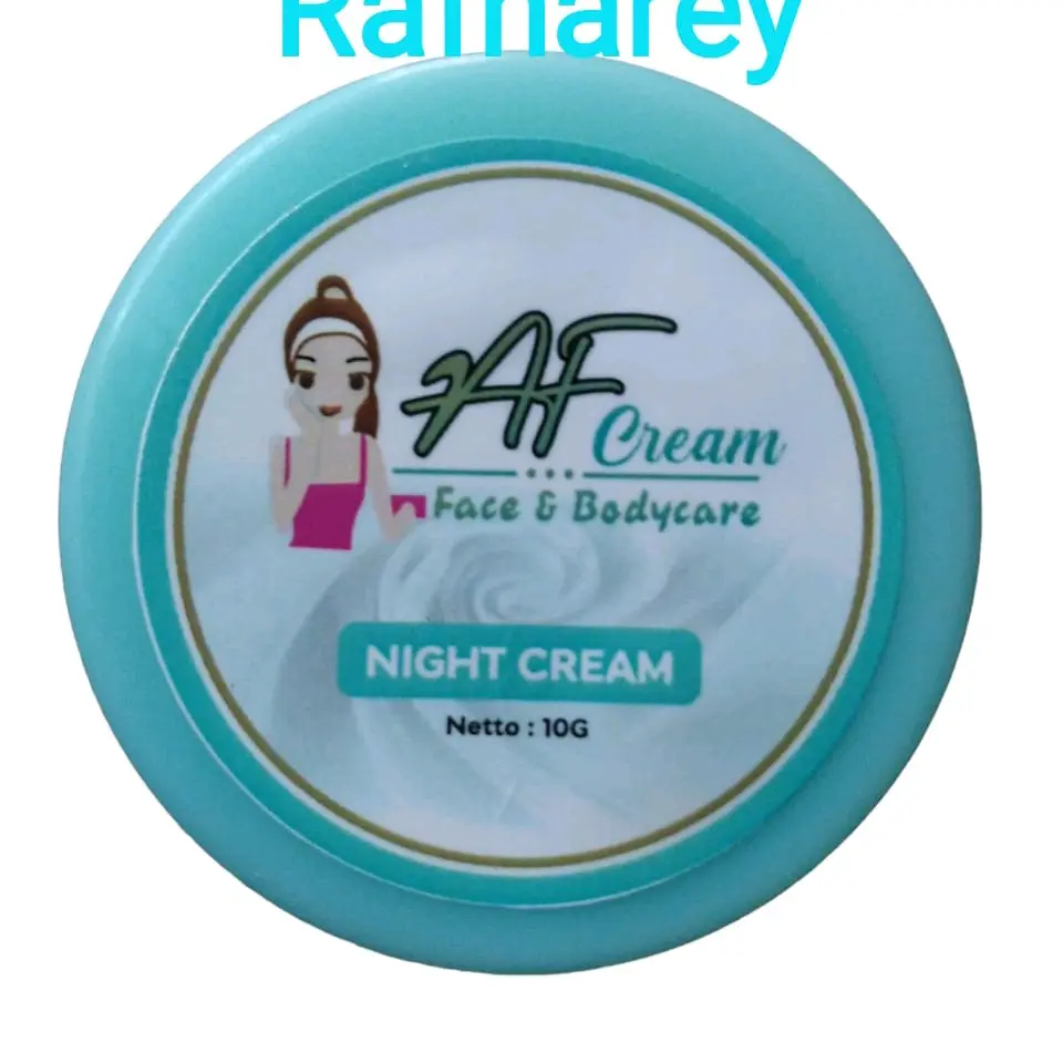 Cream Ecer Malam Af Glow Night Cream Mencerahkan