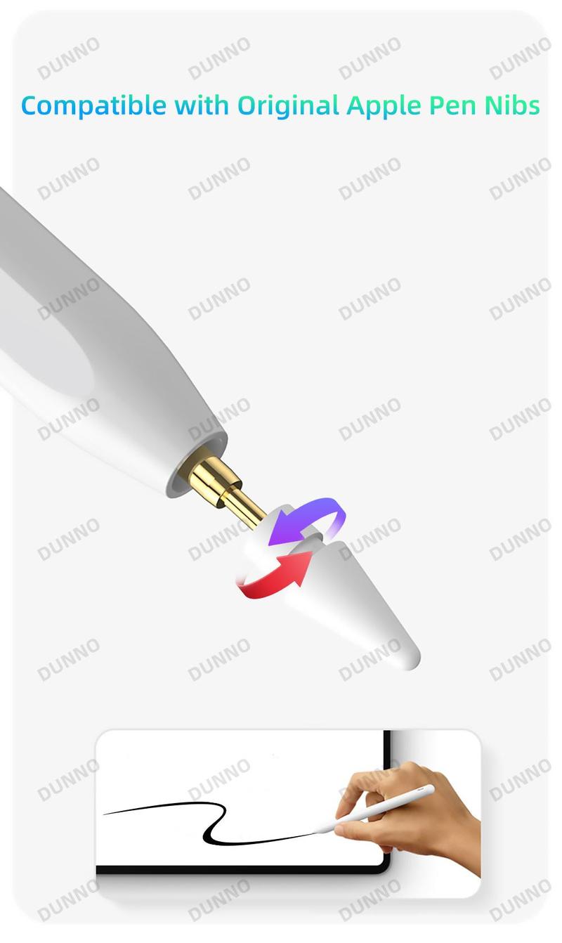 Product Introduction of For Apple Pencil With Palm Rejection / Wireless Magnetic Charging Stylus For Pro 11 12.9 Air 4 5 Mini 6 iPad Pencil Accessories 27