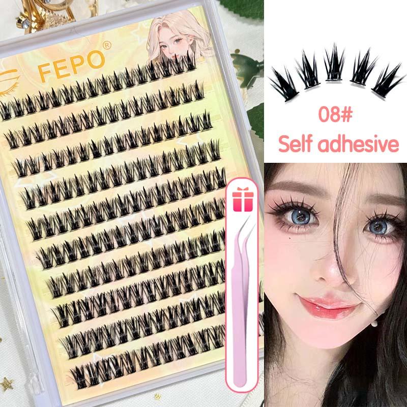 Product Introduction of Lông Mi Giả, Tự Dính, 10 Hàng, Không Cần Keo, Lười Biếng, Thiết Kế Hoa Hướng Dương, Dài Và Sức Chứa Lớn, Lông Mi Dưới Cụm Đơn, Thích Hợp Cho Mỹ Phẩm 23