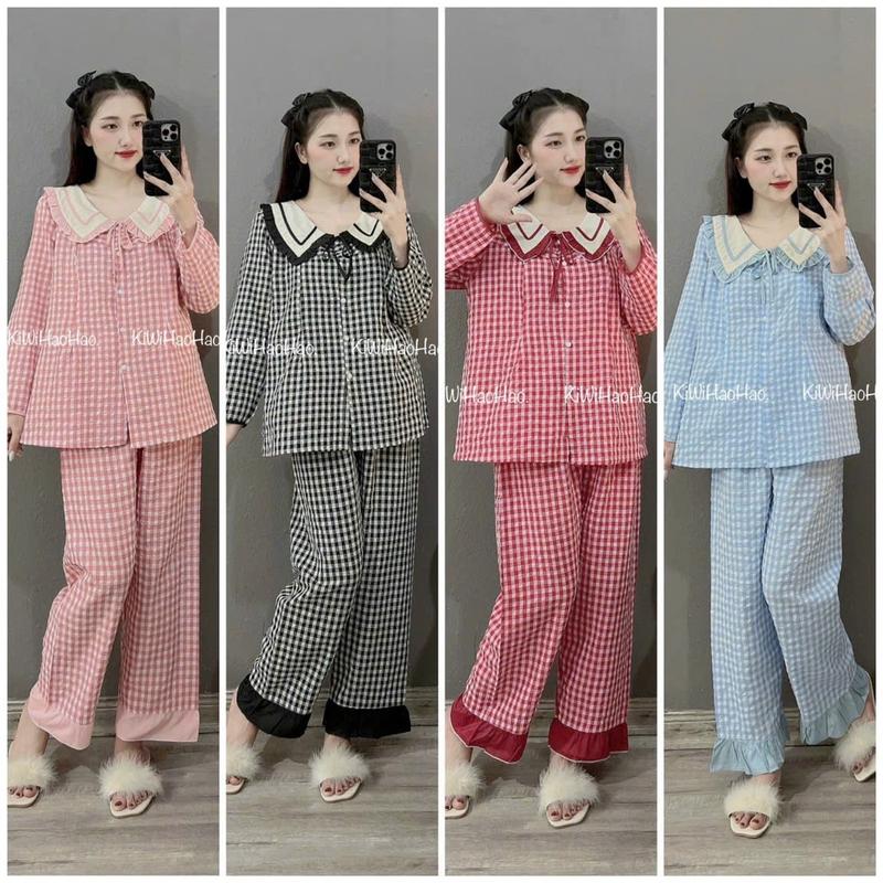 Product Introduction of Đồ Bộ Bầu Và Sau Sinh Nhiều Màu Pijama , Đũi  , Siêu Mát Nhẹ  Form Dễ Mặc ( từ 40- 75kg) 3