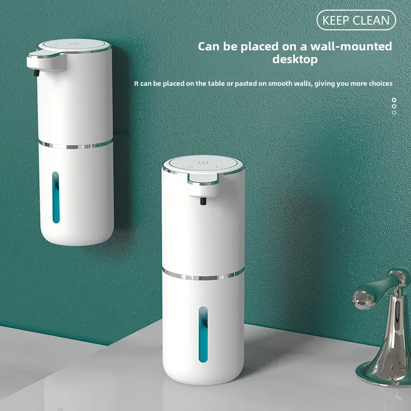Automatic Foam/ Plastic liquid Soap Dispenser Bathroom Non-contact Smart Sensor Hand Washing with USB Charging Sensor
