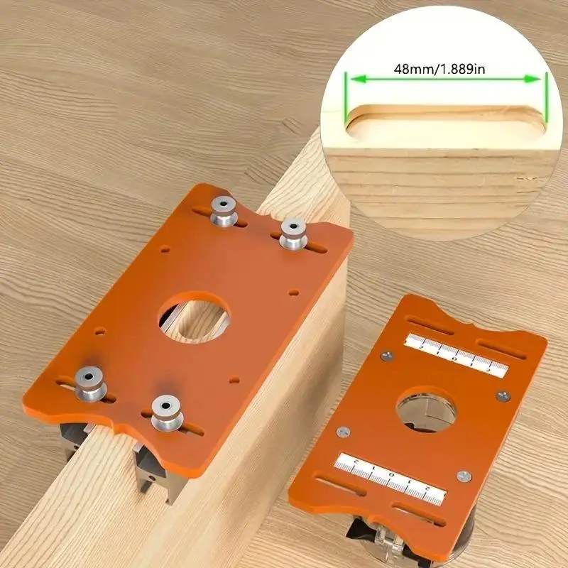 2 in 1 Connection Piece Buckle, Cabinet Wardrobe Furniture Invisible Slot Board Tool, Suitable for Woodworking DIY, Home Decoration 2