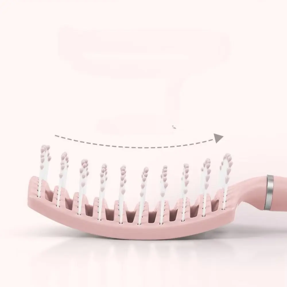 Lược Bán Nguyệt Chải Tóc Gỡ Rối Đa Năng - Lược Chải Làm Tạo Phồng Chân Tó 3