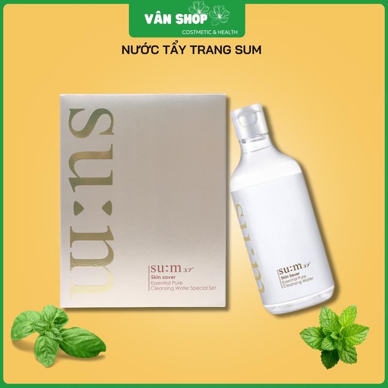 Nước Tẩy Trang .SUM.[ Tách set chai 400ml ]  - Skin care, chăm sóc da, Cosmetic Trang Điểm combo 2