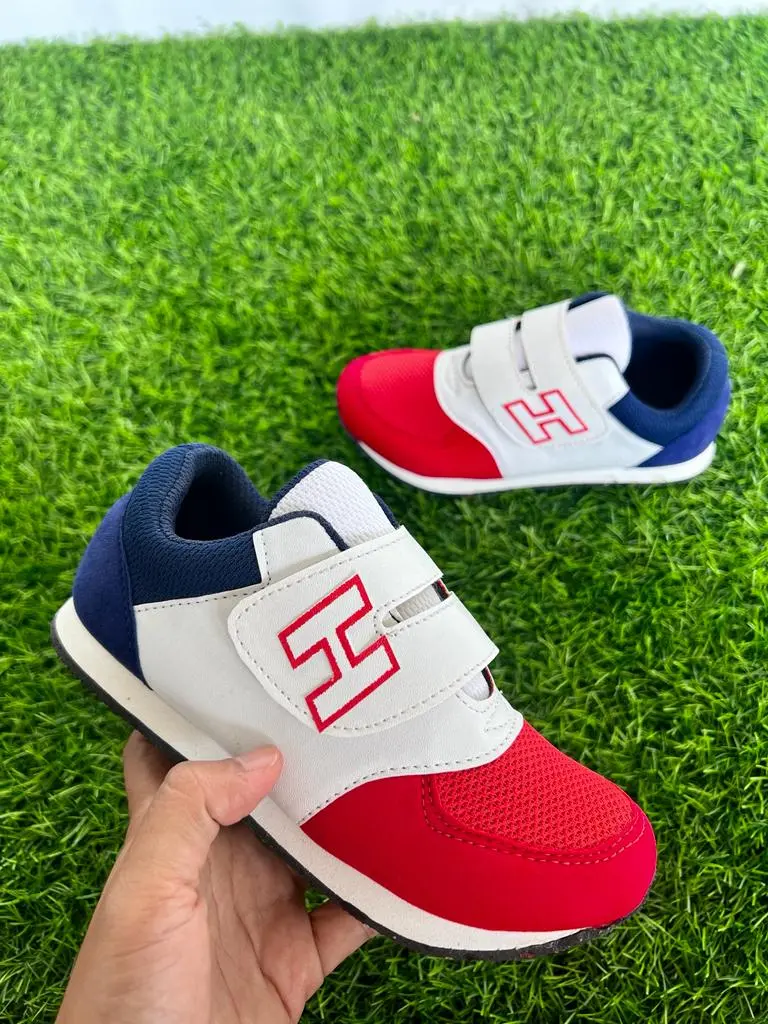 Sepatu Sport Anak Laki Laki Dan Perempuan H Merah Putih Biru