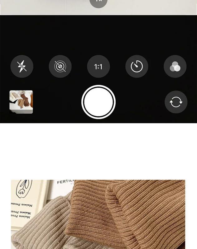 Product Introduction of 1Pcs New Female Japanese Socks Solid Color Women's Casual Cotton Cute Socks Autumn Simple Women's Medium Length Socks 7