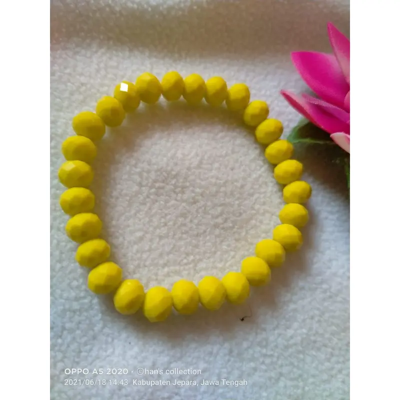 (harga per pcs)GELANG KRISTAL\GELANG TANGAN/GELANG MUTIARA DOFF 0