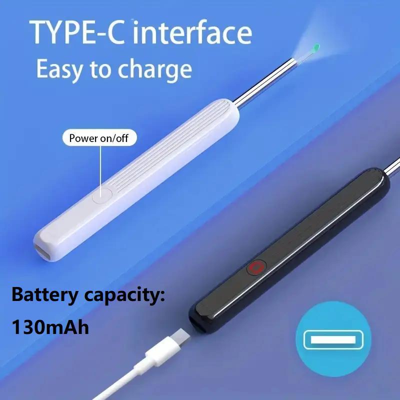 Smart Visual Ear Cleaner, Rechargeable Earwax Removal Tool, Lightweight Smart Visual Ear Pick, Multi-use Ear Cleaning Tool for Kids & Adults, Hygiene Products, Ear Canal Care Products, Birthday Gift 6