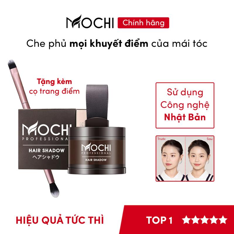 Phấn phủ bạc Mochi Nhật Bản. Phấn che khuyết điểm thưa tóc, bạc tóc chính hãng Đổi Màu Tóc Nhuộm Tóc