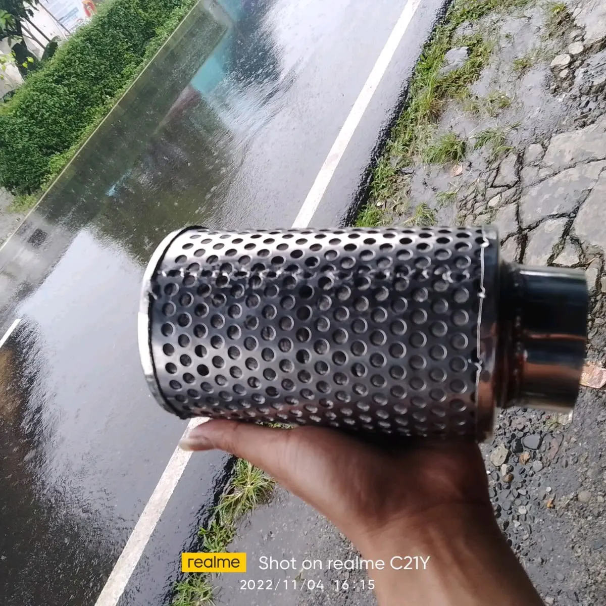 flame trap atau saringan polusi knalpot mobil