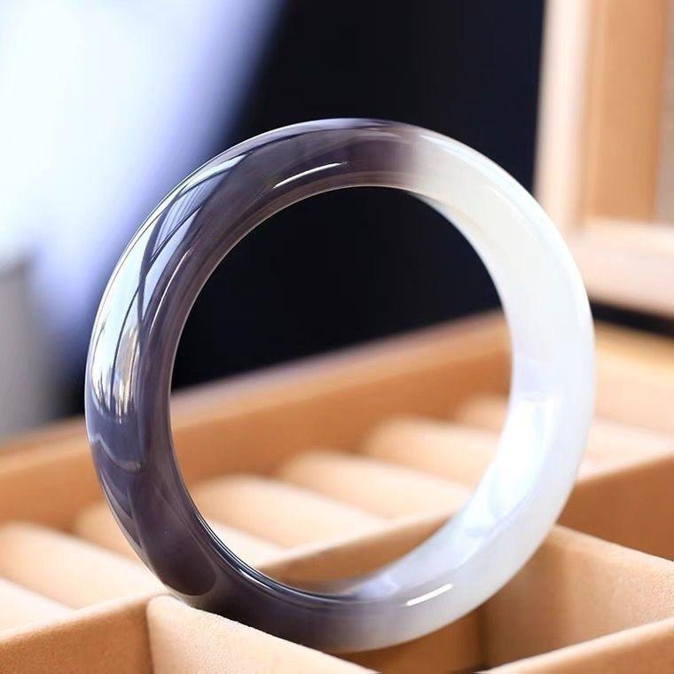 Gelang Giok Asli Tiongkok Garansi Asli Natural / Gelang Kesehatan 6