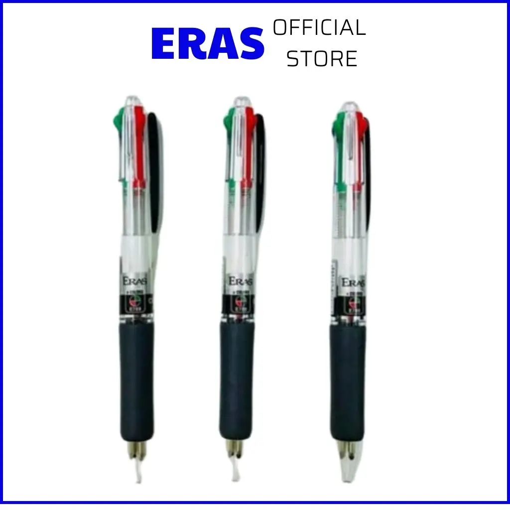 Bút Bi 4 Màu  Eras E789 - Bút Bi Nhiều Màu