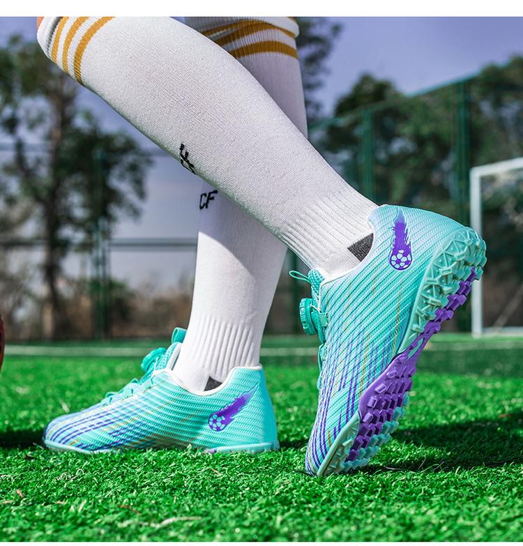 Product Introduction of JINTOHO High Quality Boys Girls Football Shoes Fashion Outdoor Kids Sport Sneakers Adult Soccer Shoes 26