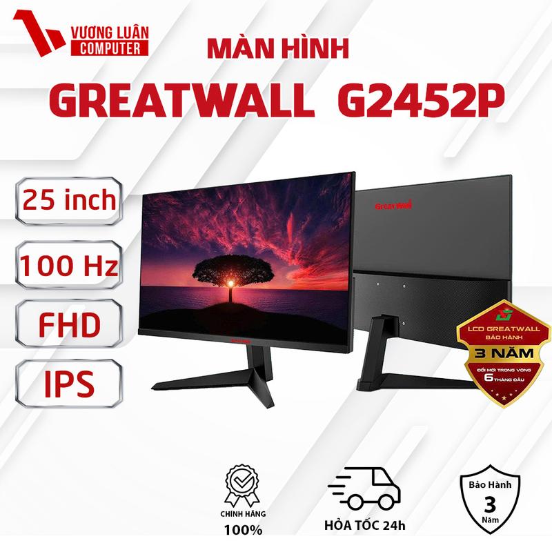 Màn hình GREATWALL G2452P 25inch,100Hz, IPS, FHD