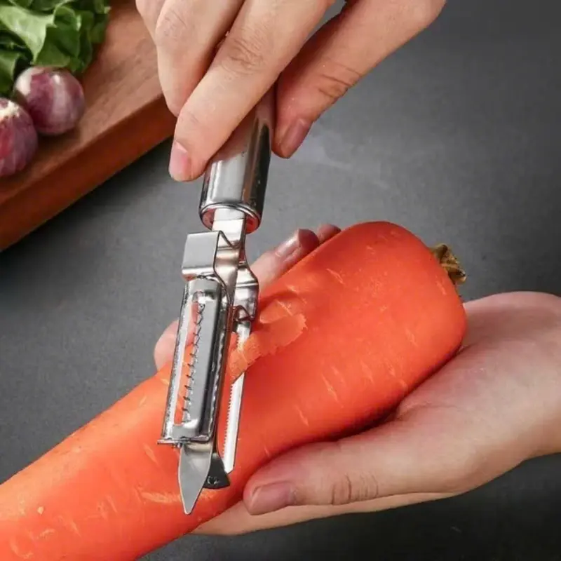 Bộ 5 món gọt vỏ, nạo, bào củ quả đa năng chất liệu thép không gỉ - dụng cụ nạo & dụng cụ cắt 3