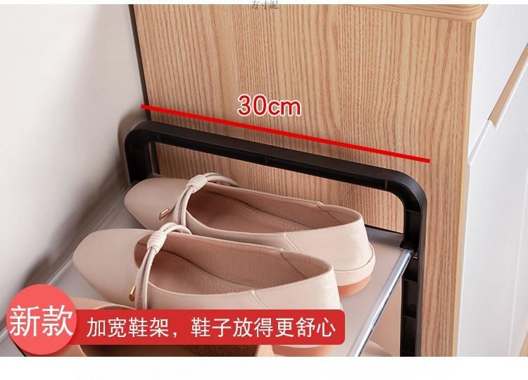 Product Introduction of Xiaohongshu Shoe Rack Simple Multi-Layer Functional Assembly Folding Shoe Cabinet Home Dormitory Dustproof Multi-Functional Storage Shelf Factory 7