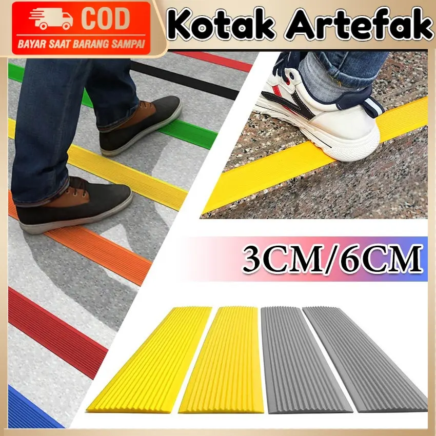 Step Nosing Tangga Karet Tangga Anti Slip Lis Tangga Karet