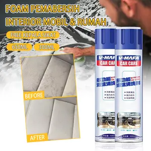 V MAFA CAR CARE VMCCO Foam Cleaner Multifungsi Pembersih Interior Mobil Motor Rumah 300ml /650ml/Vmafa Dry Cleaner Pembersih Interior Mobil Tanpa Air/Pembersih Interior Mobil V-MAFA CAR CARE Multifunctional Foam Cleaner Car Foam Cleaning Ceramic