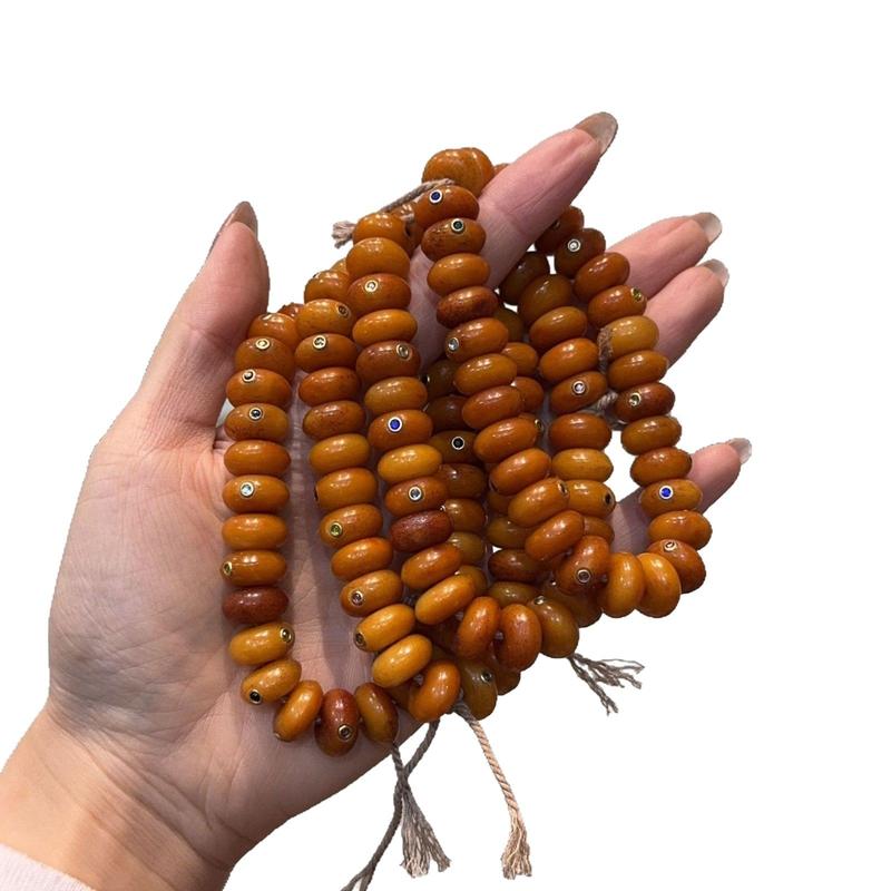 Vòng Tay Hạt Kim Cương, PSY, Dát Xương Lạc Đà, Vòng Tay Cầm Tay, Phong Cách Cổ Điển Đồ Trang Sức Nứt Nát Xiaohongshu Cùng Phong Cách, Unisex, Hạt Chơi Wenwan 4