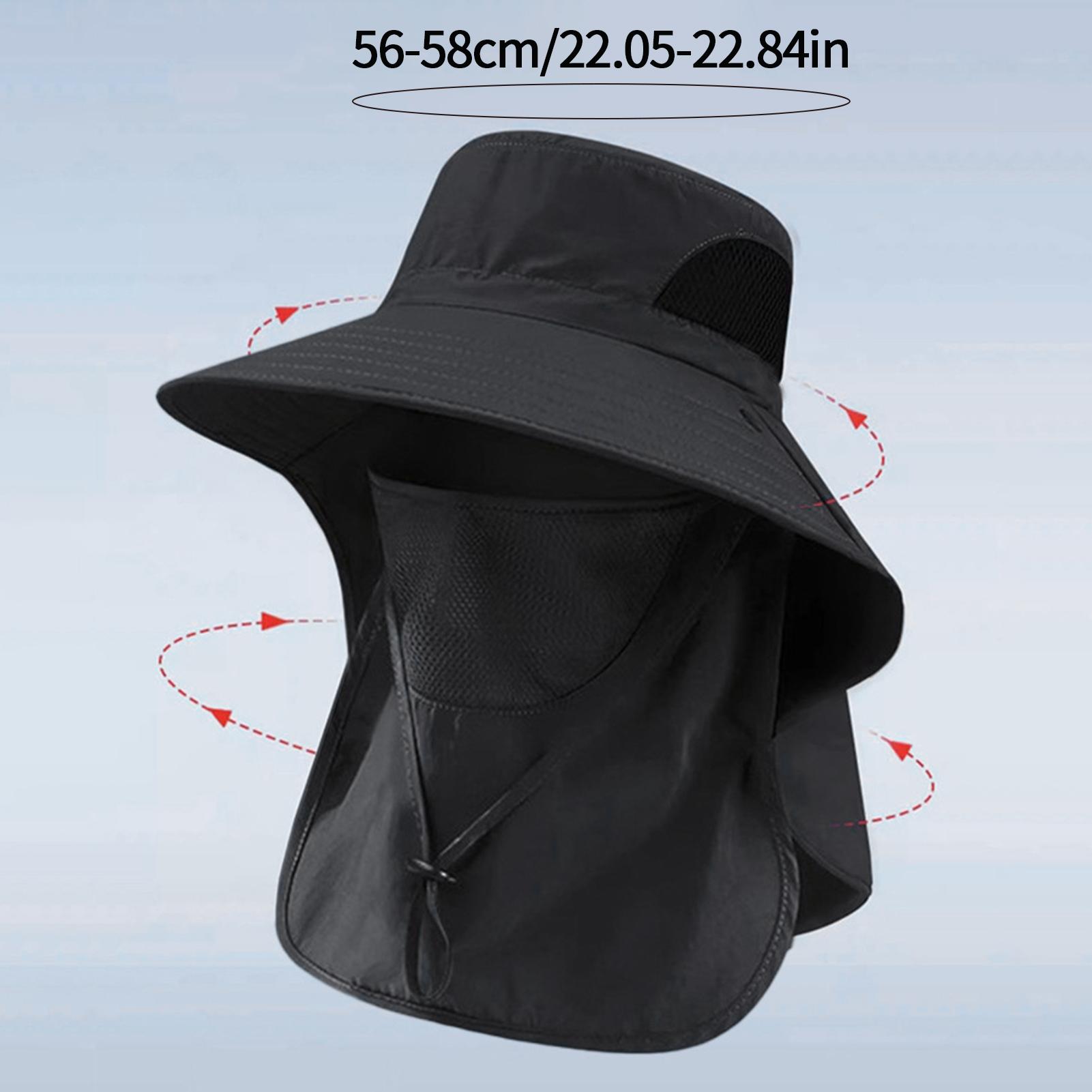 Summer Sun Hats UV Protection Outdoor Hunting Fishing Cap 