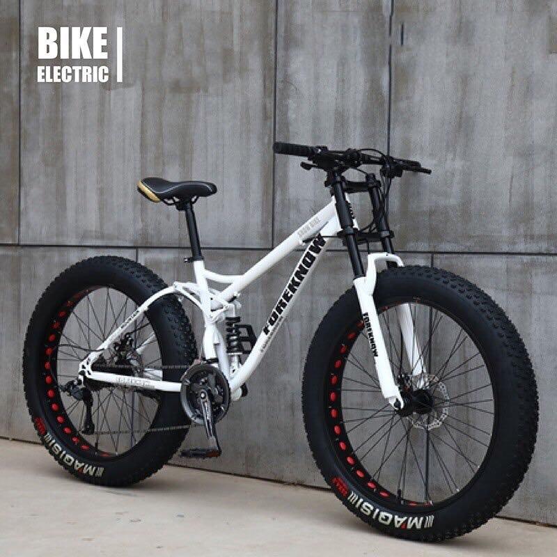 Xe đạp bánh béo Foreknow vành nan hoa, 26 inch, 21 tốc độ xedap duong pho địa hình 0
