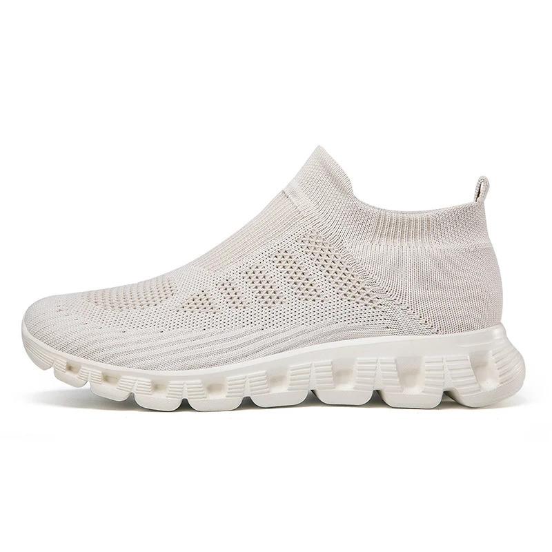 Customize Men Summer Casual Sports Sneakers Breathable Mesh Blank Super Lightweight Running Walking Shoes for Women Runner Trainers_voghion.com