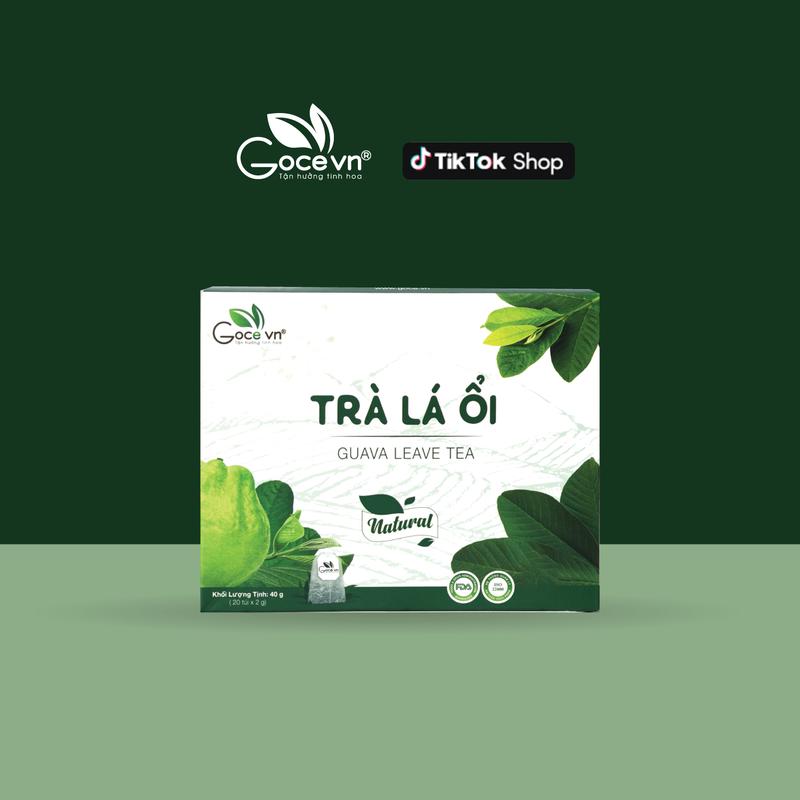 Trà lá ổi túi lọc Goce - 40g (20 túi x 2g) - Nước Trà, Tea