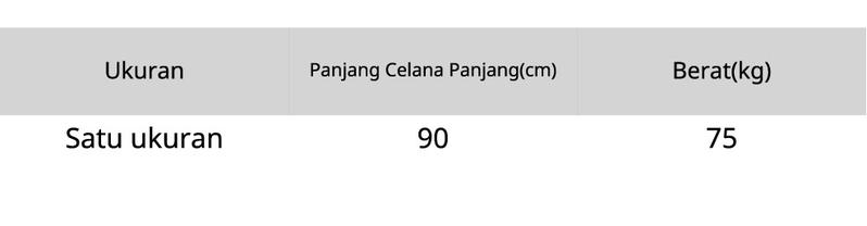 Product Introduction of Trening panjang dewasa 100rb dapat 6 Hitam 0