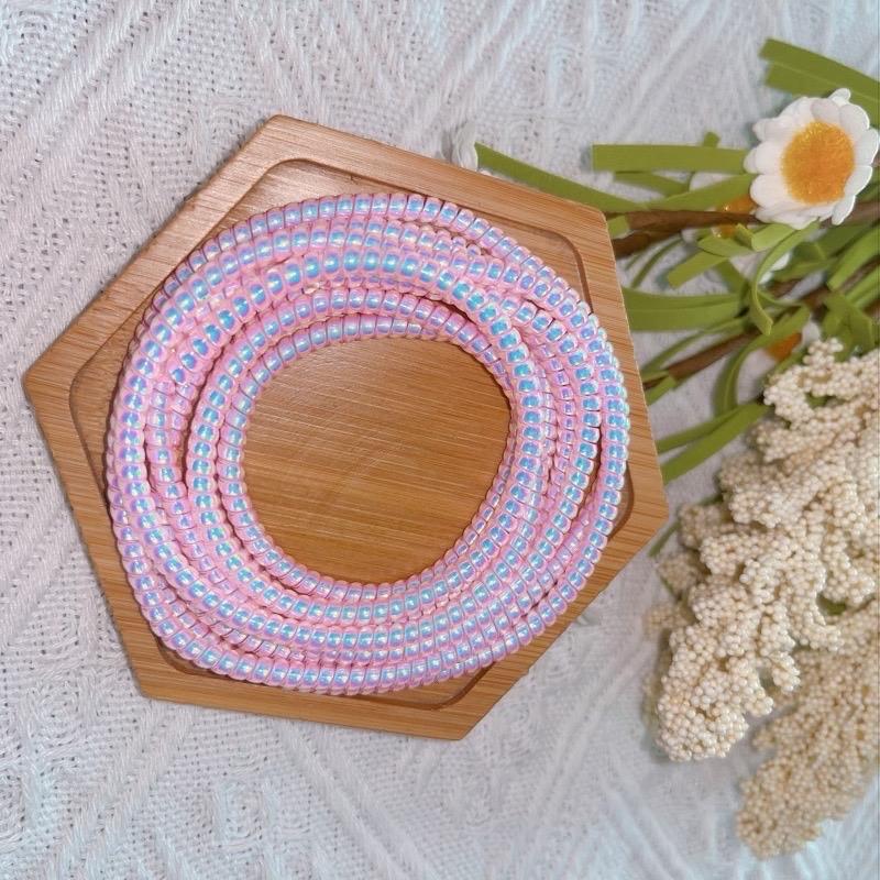 ￼Dây Quấn Bảo Vệ Cáp Sạc Tai Nghe 1m4 Loại Dày Chống Đứt Gãy 2