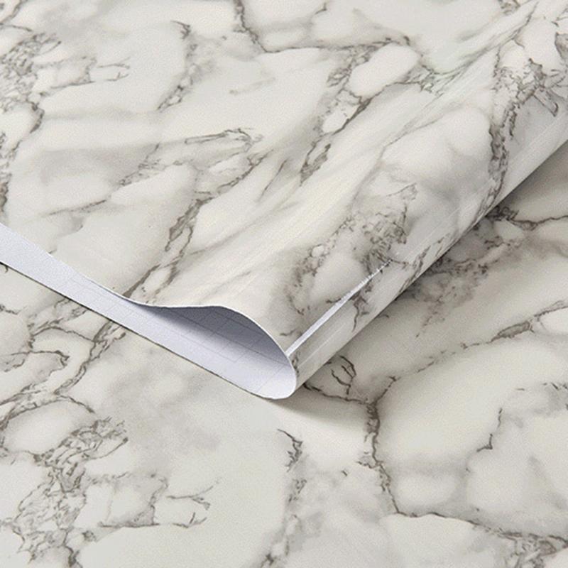 Product Introduction of Giấy Dán Tường Tự Dính, Chống Thấm Nước Và Chống Dầu, Thiết Kế Đá Cẩm Thạch, Chất Liệu Màng Vinyl, Miếng Dán Tường, Thích Hợp Cho Phòng Tắm, Phòng Ngủ Và Tủ Bếp, Miếng Dán Tươi Mới 7