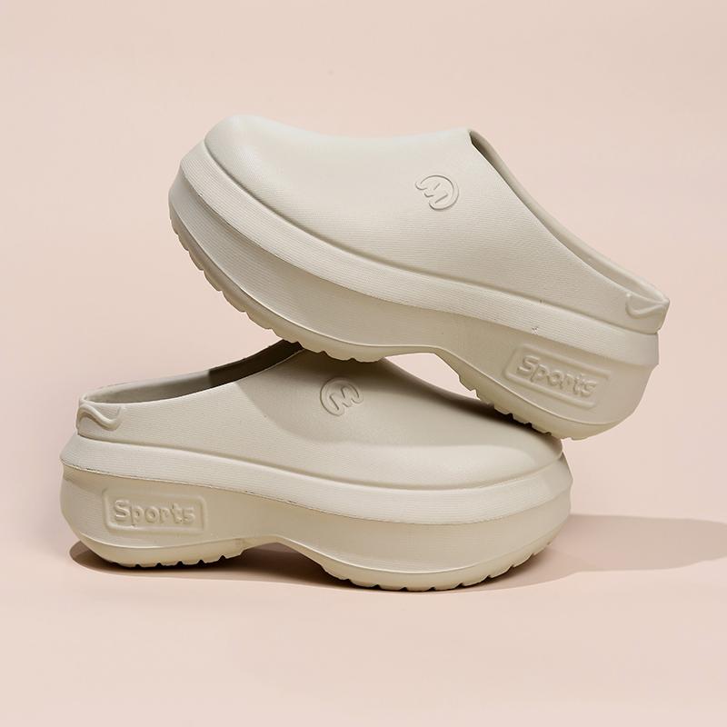 Product Introduction of Muse giày Sandals Nữ Sandals Ngón Chân Cái Trắng Nền Đế Chống trượt EVA Chiều cao Mềm & Gia Cố 122503 10