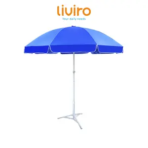 Liviro Payung Jualan 260 CM Payung Dagang Jumbo Dua Lapis Kain Oxford Tebal Anti UV