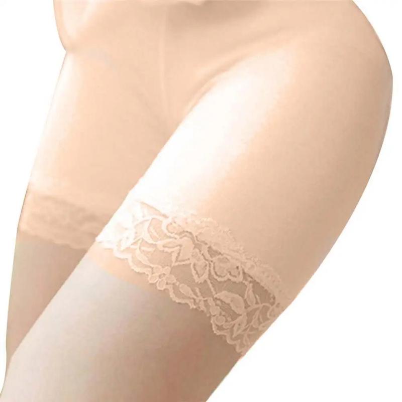 Product Introduction of Quần Đùi Lót An Toàn Cho Nữ, Co Giãn, Màu Trơn Thiết Kế Ren, Không Đường May, Thoáng Khí, Quần Legging, Thích Hợp Mặc Dưới Váy 7