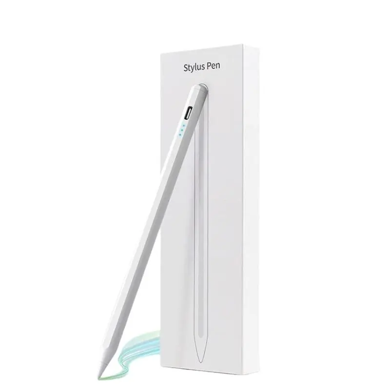 Universal Capacitive Stylus Pen for iPad Mobile Phone Touch Screen Sharp Tip Suitable for Apple Oppo Xiaomi Lenovo Vivo Huawei Honor Tablets Writing Drawing Replacement Computer Smartphone