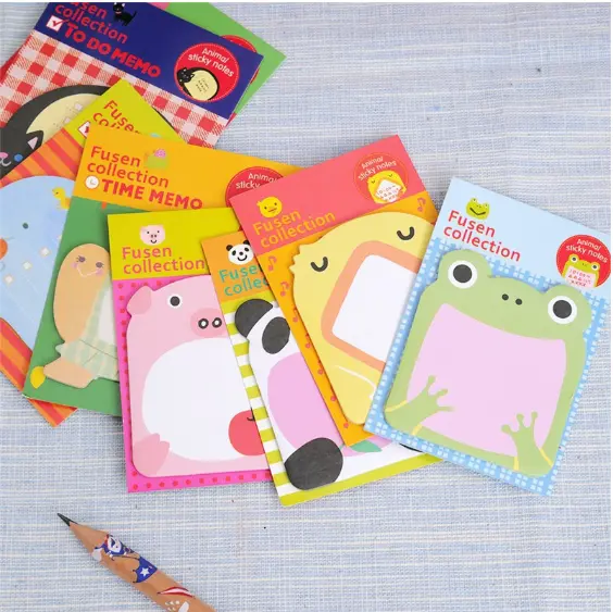Cermin Bulat / Sabun Kertas/  Buku Mini / Stick Notes Animal 3