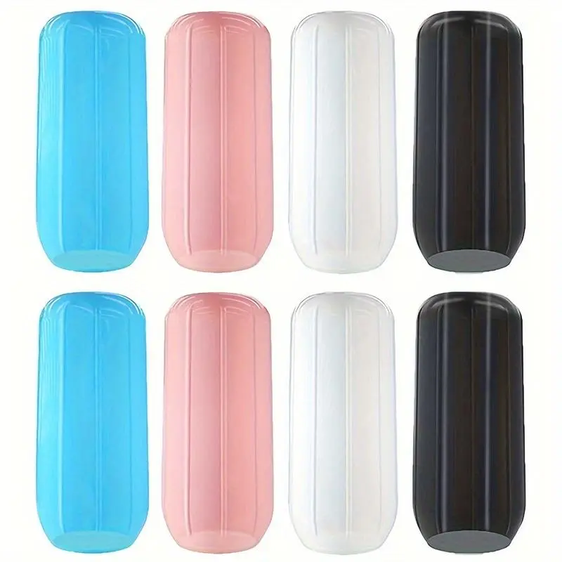 Silicone Leak Proof Bottle Protector, 4/8 Counts Reusable Travel Bottle Protective Cover, Portable Travel Bottle Protector for Outdoor Travel