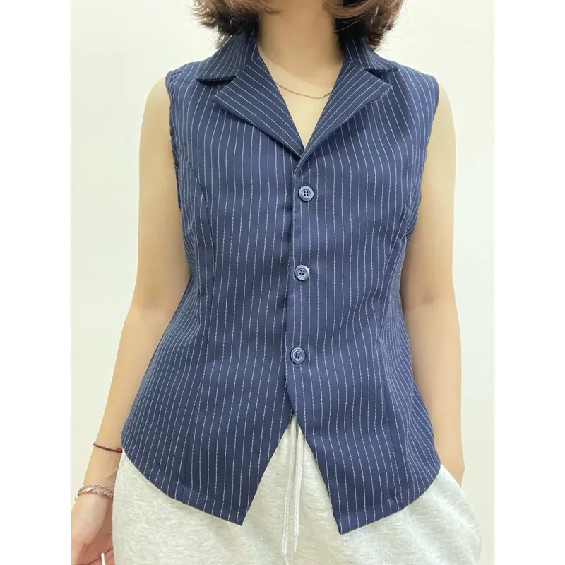 [CALEA] Vest | Salur | Kemeja Wanita | Pendek #1924