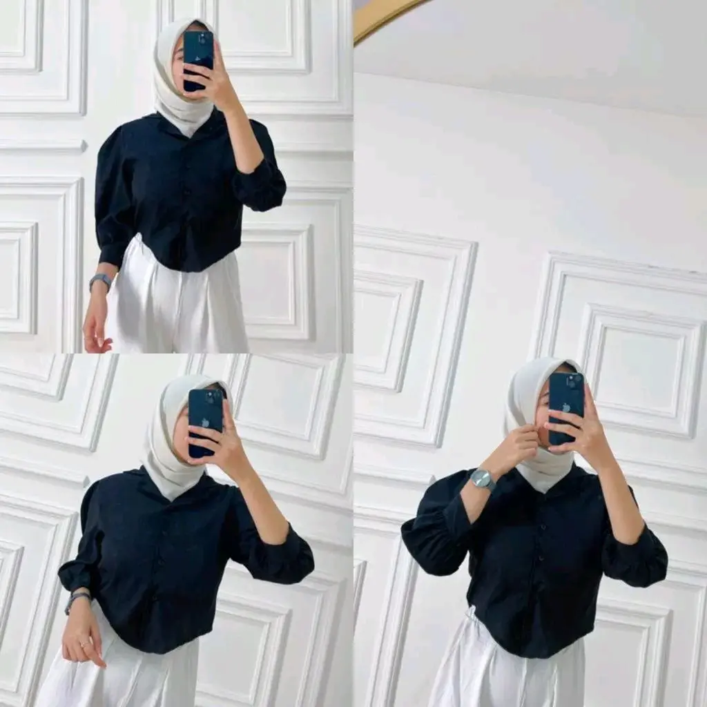 ATASAN KEMEJA PUFF CHIA BLOUSE