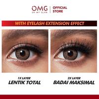 Gambar OMG Oh My Glam Lashtention Waterproof Mascara - OMG Mascara dari Kios Branded_NEW Kota Administrasi Jakarta Barat 2 Tokopedia